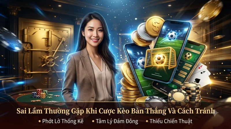 Các sai lầm thường gặp khi cược kèo bàn thắng