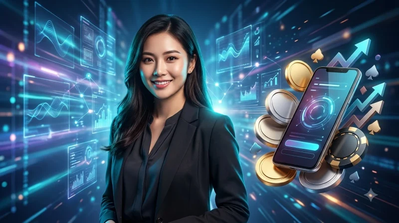 Người chia bài baccarat với biểu đồ quyết định chọn thế cầu